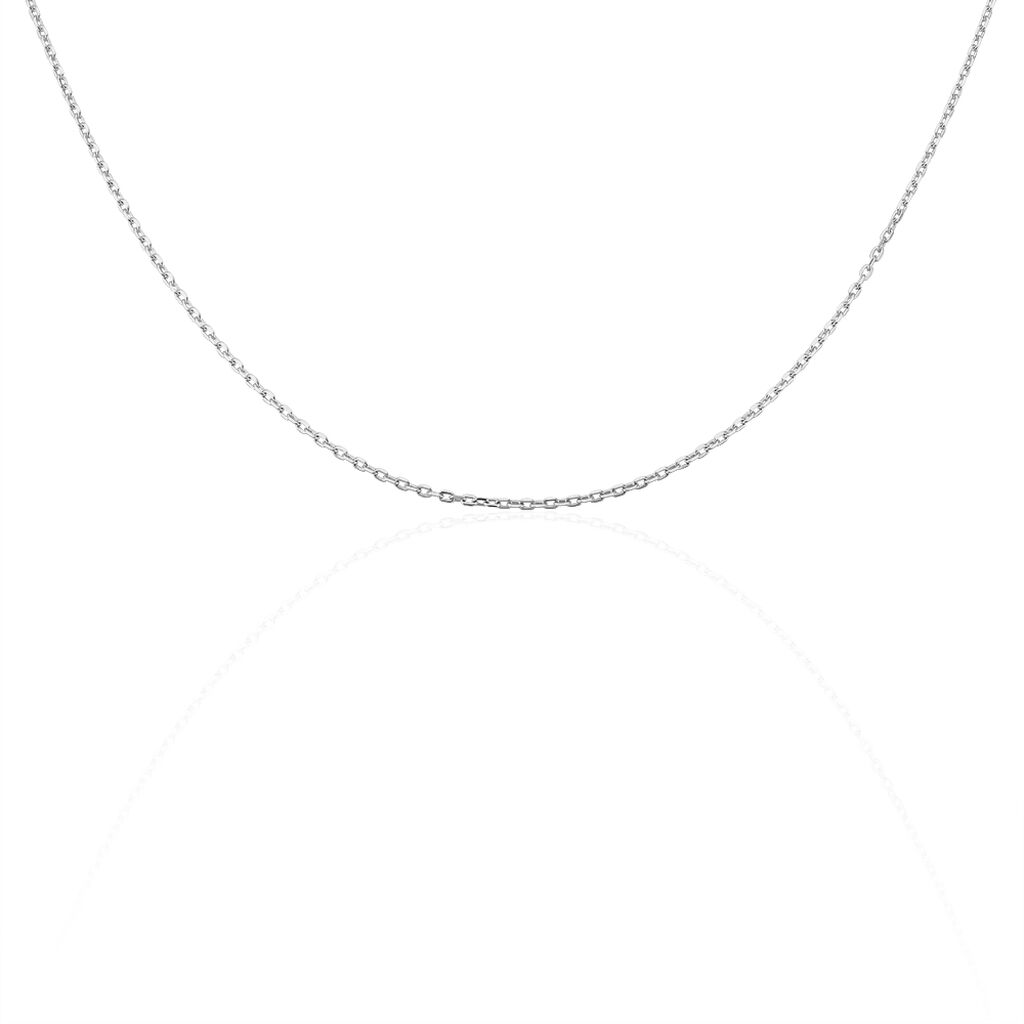 Chaine homme acier maille forçat 53 cm x 7 mm